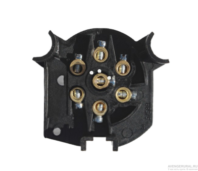 Комплект штатной электрики для фаркопа JAC T8 Pro 2020- с блоком 7.1 - 7 pin