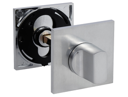 Дверной фиксатор WC Завертка OL-C S.CHROME матовый хром