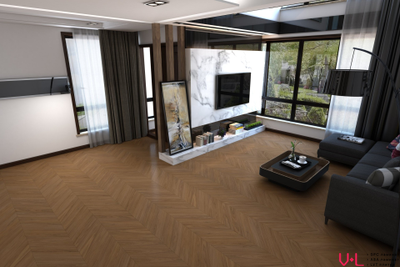 Кварцвиниловая плитка Damy Floor Chevron LVT Блуа / Blois DF08-Ch-LVT