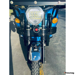 Электроскутер Трицикл пассажирский GreenCamel Пони Рикша