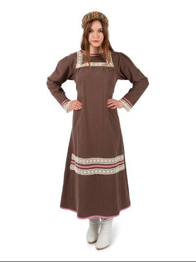 Платье "Осинка" из крапивы