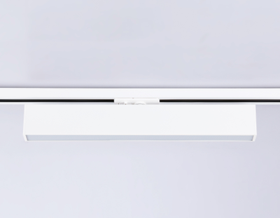 Трековый однофазный светодиодный светильник GL 6772 WH белый LED 24W 4200K 600*22*48