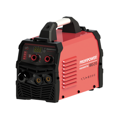 Сварочный полуавтомат инвертор без газа PROFIPOWER MIG-210 MIG/MMA/TIG(3 B 1)