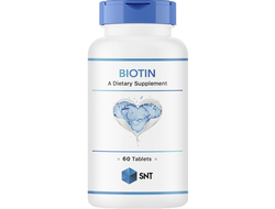 Biotin, 10000мкг, 60 кап.(SNT)
