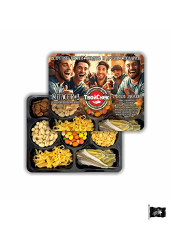 Мегасет №3 (Арахис, Фисташка, Гренки, Навага, Кольца Кальмара) 520 гр.