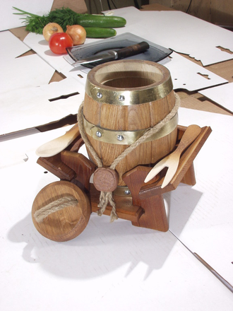 Бочка под засолку подарочная 5 литров