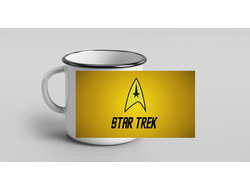 Кружка металлическая эмалированная Star Trek, Стартрек №7