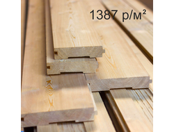 Доска пола цельная /сосна/ сорт Практик, 35х135х6000 мм