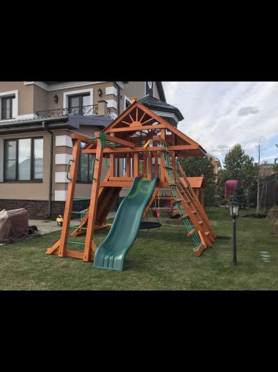 Детская площадка IgraGrad Крепость Фани с рукоходом (Домик)