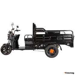 Грузовой электротрицикл Rutrike D2 1500 60V1000W черный