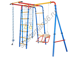 Детский спортивный комплекс ЮНЫЙ АТЛЕТ Уличный-Лайт с сеткой в Воронеже