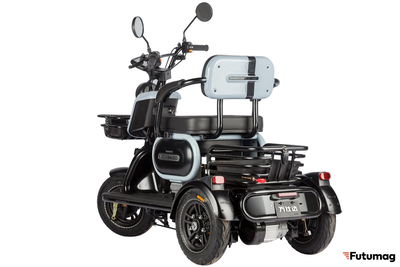 Электротрицикл Wanshida UN MOTO 60V 650Вт синий