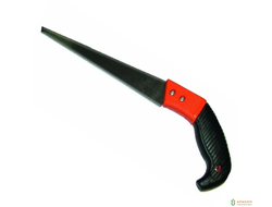 Ножовка прямая 300мм с пластмассовой двухкомпонентной ручкой