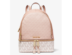 Michael Kors рюкзак Rhea Medium Color-Block розовый