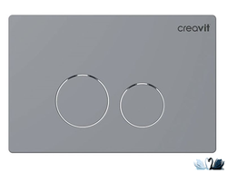Панель смыва инсталляции CREAVIT TERRA GP9003.00 хром матовый купить в магазине Маруся со скидкой