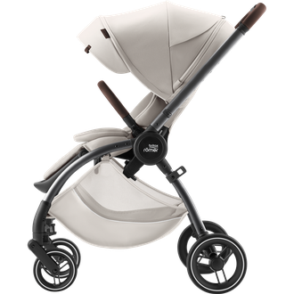 Коляска прогулочная и автокресло Britax Roemer Rio Lux Soft Taupe