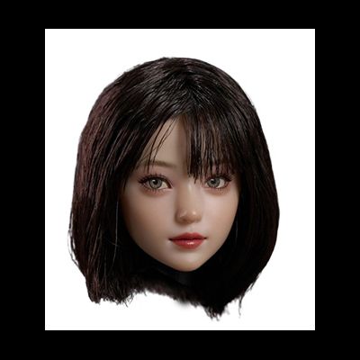 Женская голова (скульпт) с подвижными глазами - 1/6 scale beautiful women with head carving and joy (ZC008D) - Z6TOYS