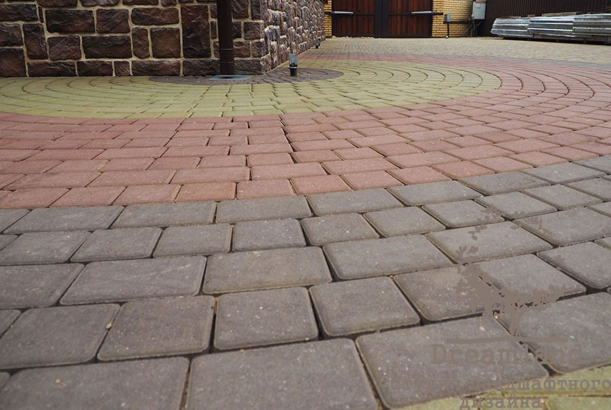 Тротуарная плитка "Старый город" colormix