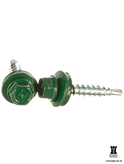 Саморез кровельный DAXMER 4.8х29 RAL 6005 (250 шт)