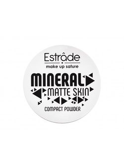 Estrade "Mineral matte skin" - [минерал мат скин] минеральная матирующая пудра