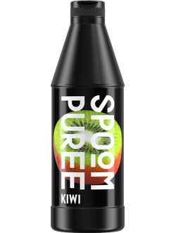 Натуральный концентрат SPOOM PUREE Киви, 1 кг (основа для приготовления напитков и десертов)