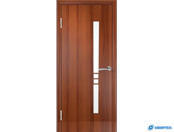 Дверь межкомнатная остеклённая ПВХ ДО-29 с багетом купить в Челябинске | КВИРТЕК