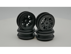 !АНАЛОГ! 3DW2 Комплект 3D дисков TRD2 40mm (4шт) для резины WPL, black, Black (3DW2) / 4 шт.