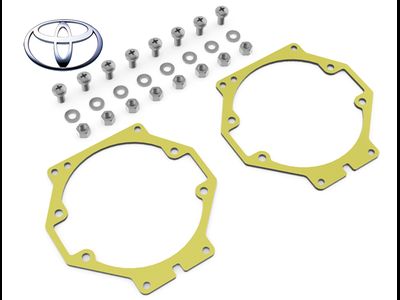 Переходные рамки для Toyota Camry V40 2006 - 2009 г.в. под модуль GTR MINI BI-LED (Комплект, 2шт)