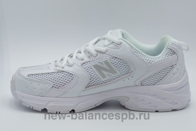 All white new balance hot sale