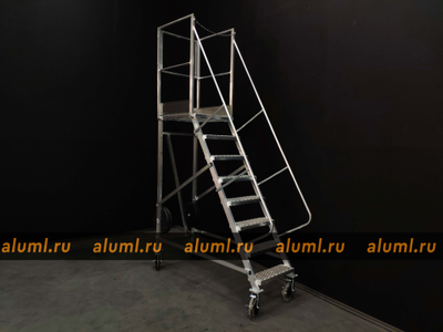 Лестница с площадкой ЛС-2.0 с ПВЛ с пригрузом