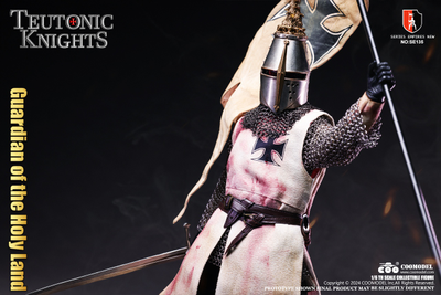 Тевтонский рыцарь (бронзовая версия) - КОЛЛЕКЦИОННАЯ ФИГУРКА 1/6 Series of Empires Teutonic Knights White Bronze Edition Holy Land Guard (SE135) - COOMODEL