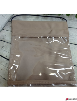 Кармашки-органайзер в шкафчик для детского сада  на резинке, 5 карманов, 21×68 см