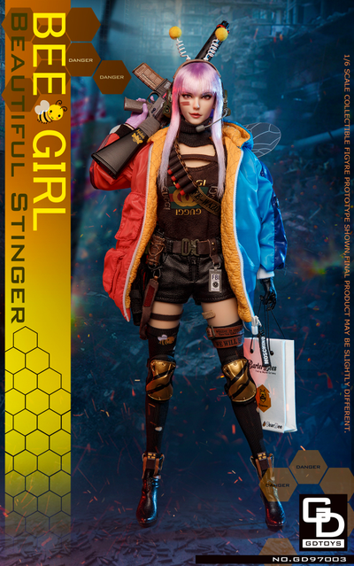 Пчелка, девушка-стрелок - КОЛЛЕКЦИОННАЯ ФИГУРКА 1/6 scale END BEE GIRL (GD97003) - GDTOYS