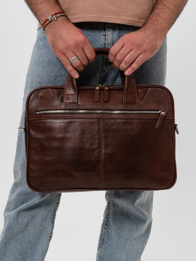 Сумка для ноутбука Montesano Premium brown (арт. 1006-53)