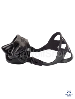 Маска для дайвинга C4 Plasma black (силикон, стекло)