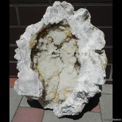 Жеода мелкокристаллического халцедона. 400*300*200 мм.