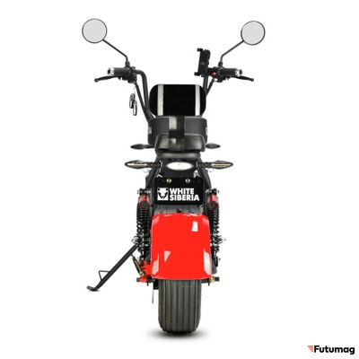 Электроскутер WHITE SIBERIA MINI R 3.0 RED 60V