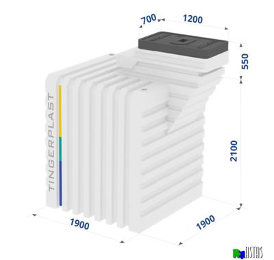 Погреб TINGARD 1900К