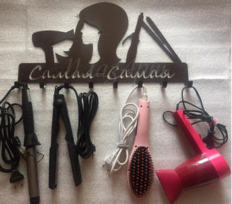 Вешалка настенная металлическая Самая-самая