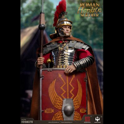 Римский легионер в медной броне - КОЛЛЕКЦИОННАЯ ФИГУРКА 1/6 scale Imperial Legion Hoplite (HH18078) - HHMODEL &amp; HAOYUTOYS