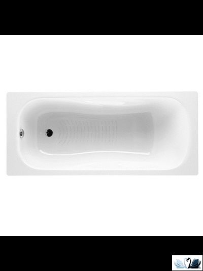 Ванна чугунная Roca Malibu 231060000 160 х 75 см, прямоугольной формы, без отверстий для ручек