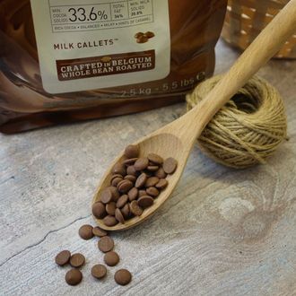 Шоколад Callebaut молочный 33,6% 0,5 кг (823-RT-U71)