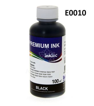 ЧЕРНИЛА InkTec E0010 BLACK ОРИГИНАЛ для Epson 100мл водорастворимые