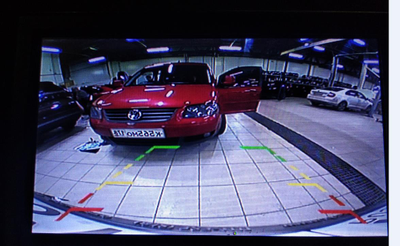 Камера в ручку с омывателем для Skoda Rapid, Karoq, Kodiaq