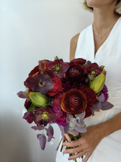 Букет невесты & Бутоньерка № 1300