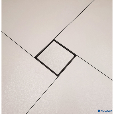 Трап водосток ZENTRUM Keramik 150х150  Боковой выпуск (Под плитку)