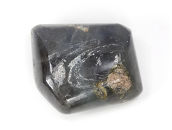 Корунд синий (сапфир), галтовка, Индия (23*22*13 мм, 17,5 г) №27573