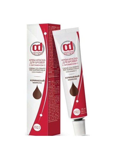 Constant Delight Краска для бровей и ресниц (Коричневый) , 22 мл