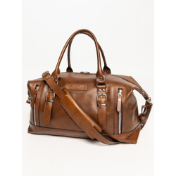 Кожаная дорожная сумка Ravenna Premium brown (арт. 4047-63)