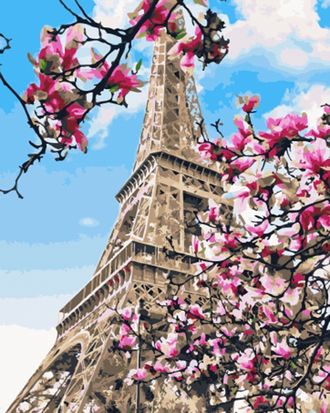 Картина по номерам 40х50 GX 32320 Весна в Париже